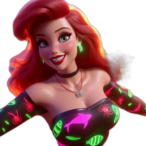 dress, concept art, 3d render, cartoon transparent PNG cut-out
