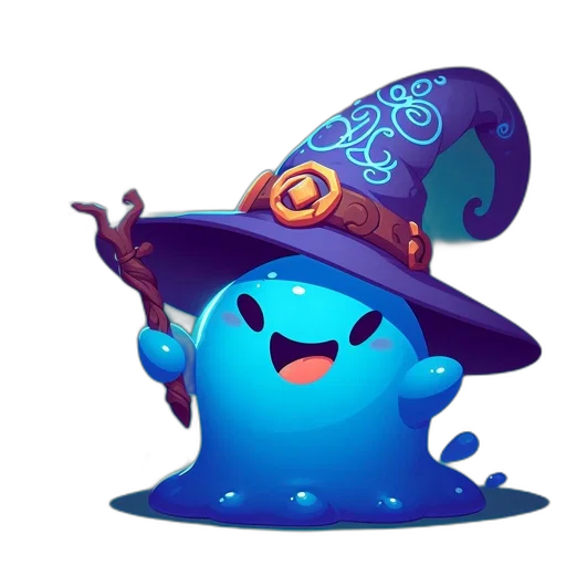 staff, hat, creature, dragon transparent PNG cut-out