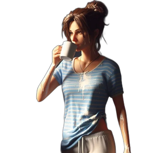 dress, staff, concept art, pixel art transparent PNG cut-out