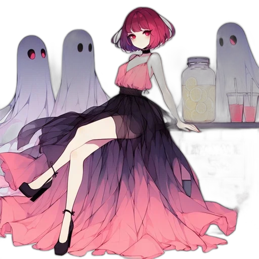 dress, mask, creature, robot transparent PNG cut-out