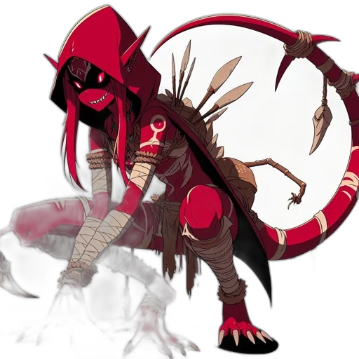dragon, creature, staff, animal transparent PNG cut-out