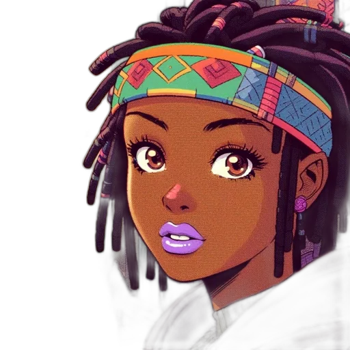 face, concept art, cartoon, comic book art transparent PNG cut-out