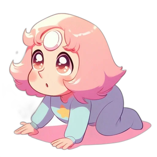 creature, staff, face, hair transparent PNG cut-out