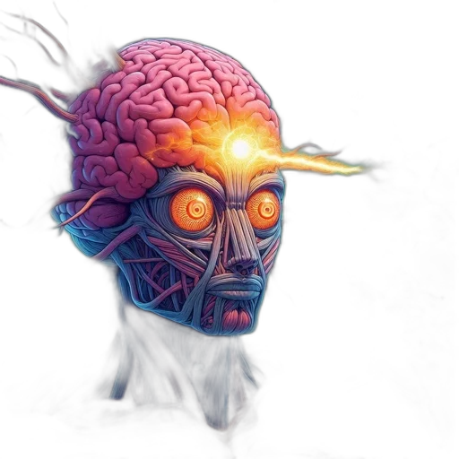 mask, robot, face, creature transparent PNG cut-out