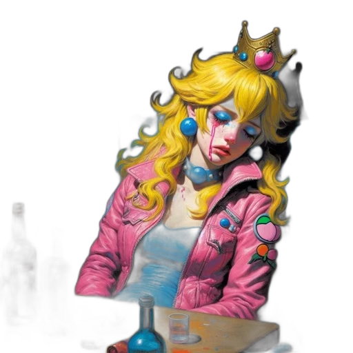 crown, jacket, concept art, fantasy art transparent PNG cut-out