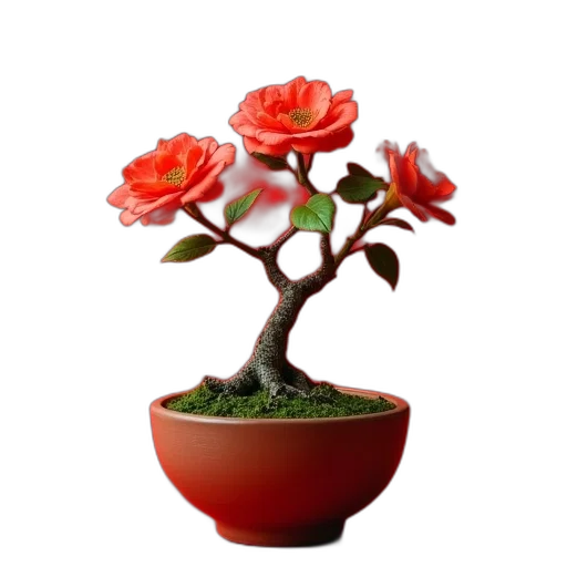flower, crown, tree, staff transparent PNG cut-out