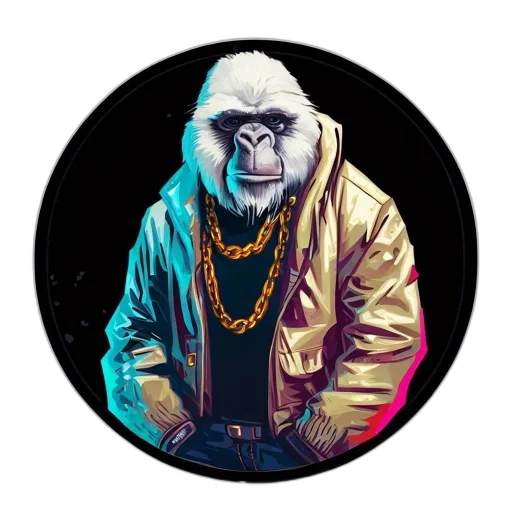 jacket, animal, jewelry, creature transparent PNG cut-out
