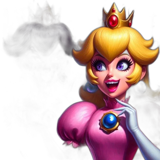 crown, concept art, 3d render, fantasy art transparent PNG cut-out