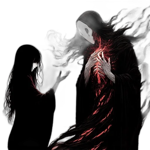mask, creature, dress, dragon transparent PNG cut-out