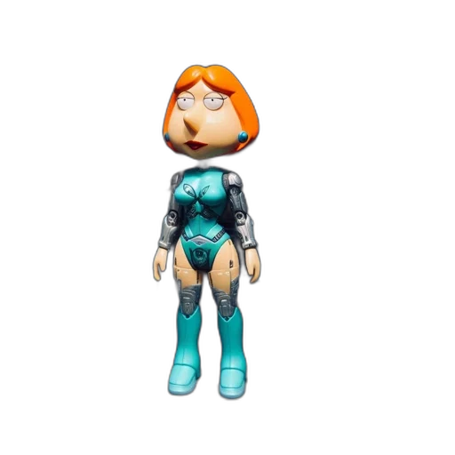 robot, 3d render, concept art, outer space transparent PNG cut-out