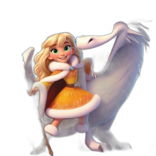 dragon, animal, creature, dress transparent PNG cut-out