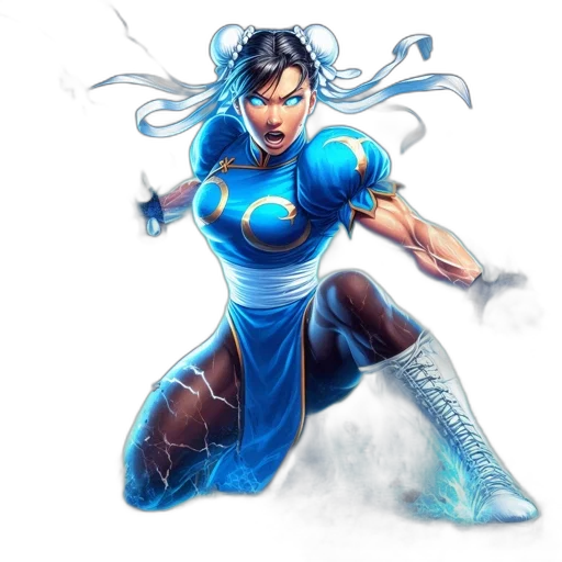 comic book art, concept art, fantasy art, 3d render transparent PNG cut-out