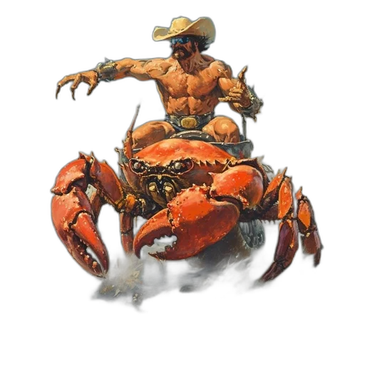 animal, creature, hat, robot transparent PNG cut-out