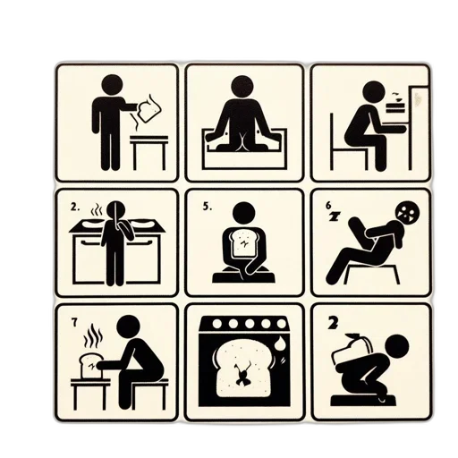 furniture, robot, concept art, fire transparent PNG cut-out