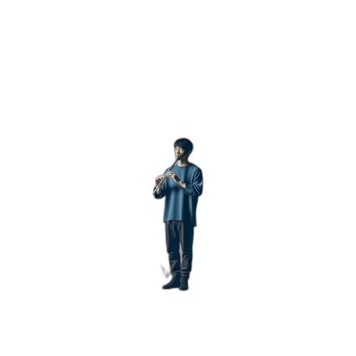 staff, jacket, robot, umbrella transparent PNG cut-out