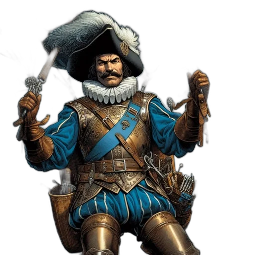 staff, jacket, sword, concept art transparent PNG cut-out