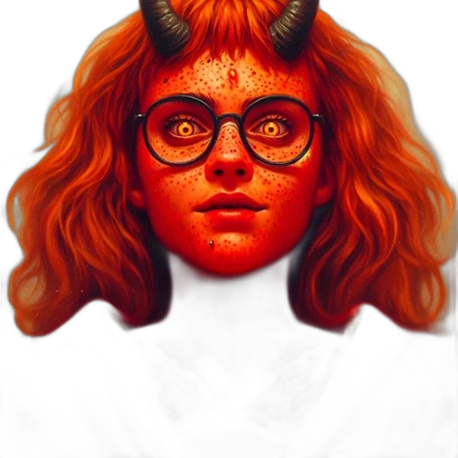 face, mask, creature, hair transparent PNG cut-out