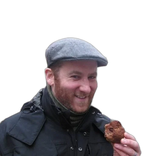 staff, hat, jacket, animal transparent PNG cut-out
