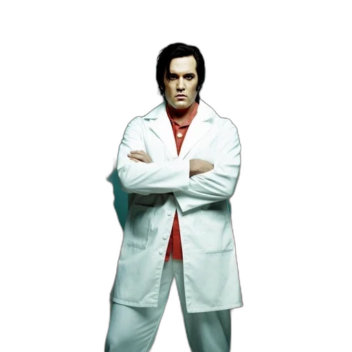 jacket, staff, robot, concept art transparent PNG cut-out