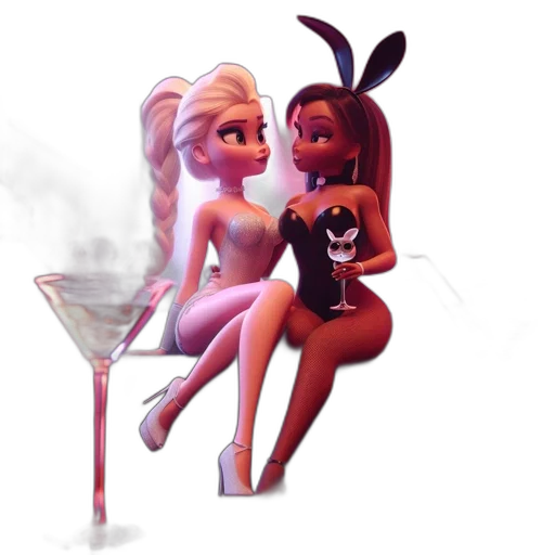 concept art, 3d render, cartoon, pixel art transparent PNG cut-out