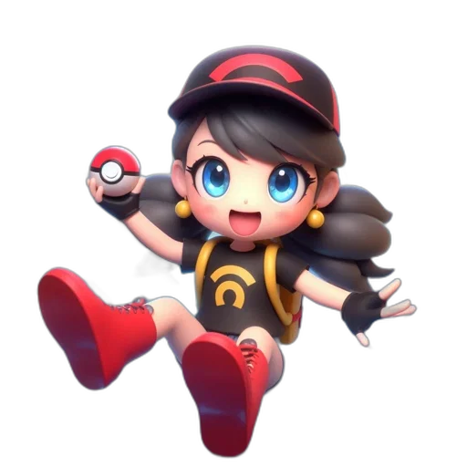 staff, hat, creature, animal transparent PNG cut-out