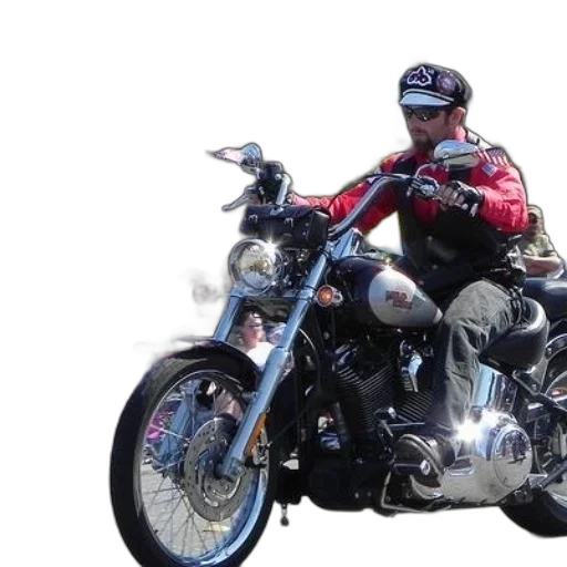 photorealistic, man, red, jacket transparent PNG cut-out