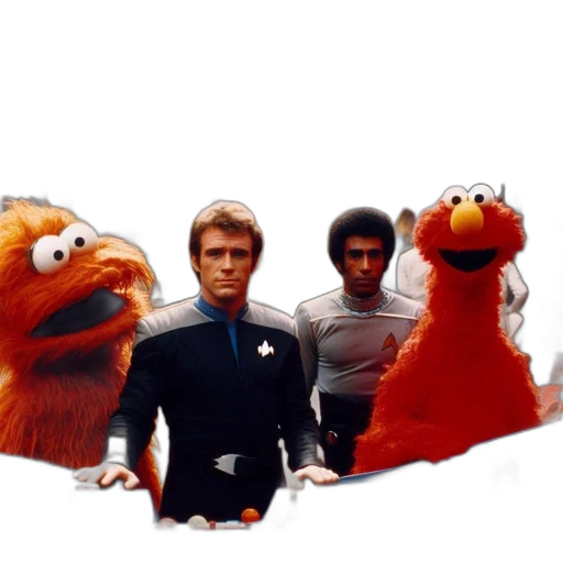 staff, outer space, characters, sesame transparent PNG cut-out