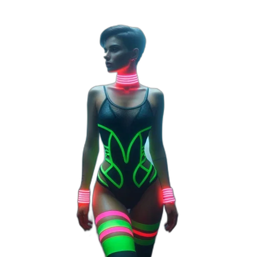 mask, dress, robot, jacket transparent PNG cut-out