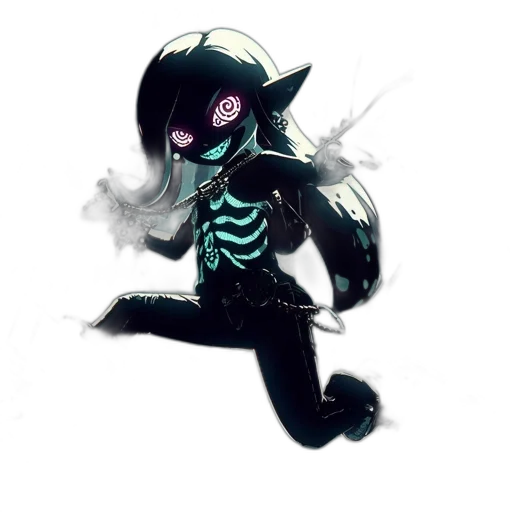 mask, creature, robot, staff transparent PNG cut-out