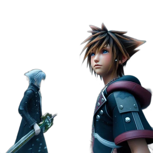 sword, staff, concept art, 3d render transparent PNG cut-out