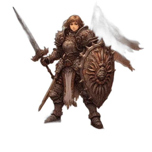 sword, weapon, staff, fantasy art transparent PNG cut-out