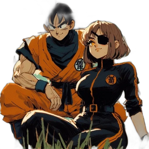 jacket, anime, concept art, comic book art transparent PNG cut-out