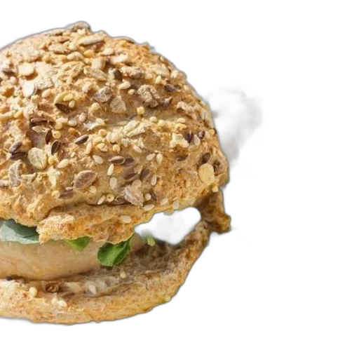 food, whole, grain, sandwich transparent PNG cut-out