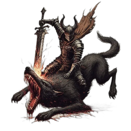 dragon, creature, animal, staff transparent PNG cut-out