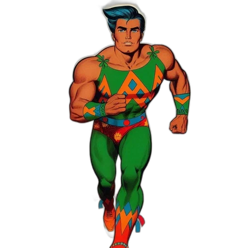 comic book art, concept art, cartoon, pixel art transparent PNG cut-out