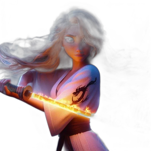 sword, staff, weapon, fantasy art transparent PNG cut-out