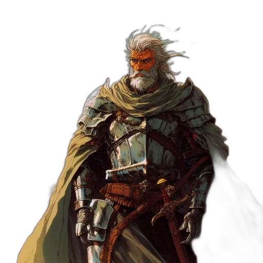 sword, fantasy art, concept art, comic book art transparent PNG cut-out