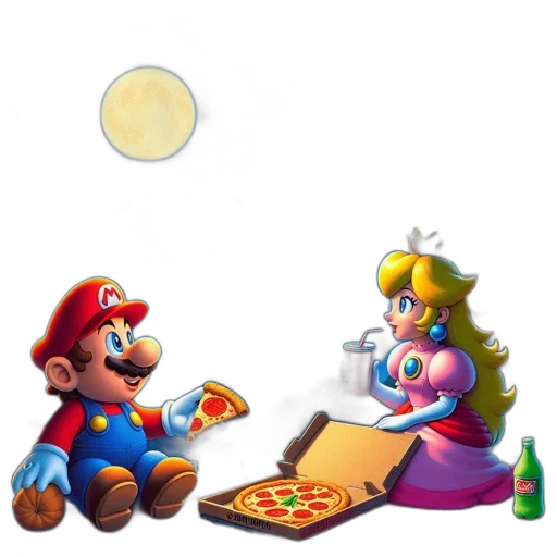 food, furniture, concept art, pixel art transparent PNG cut-out