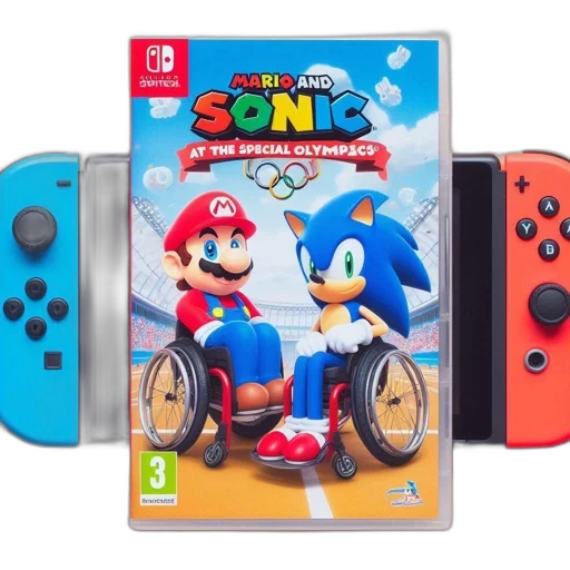 concept art, 3d render, blue, mario transparent PNG cut-out
