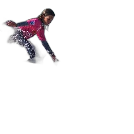 jacket, creature, shoes, hair transparent PNG cut-out