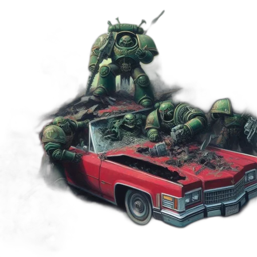 car, robot, concept art, comic book art transparent PNG cut-out