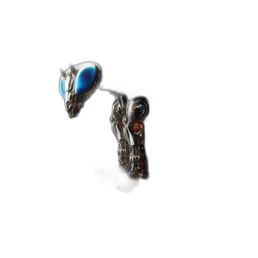 jewelry, robot, shoes, weapon transparent PNG cut-out