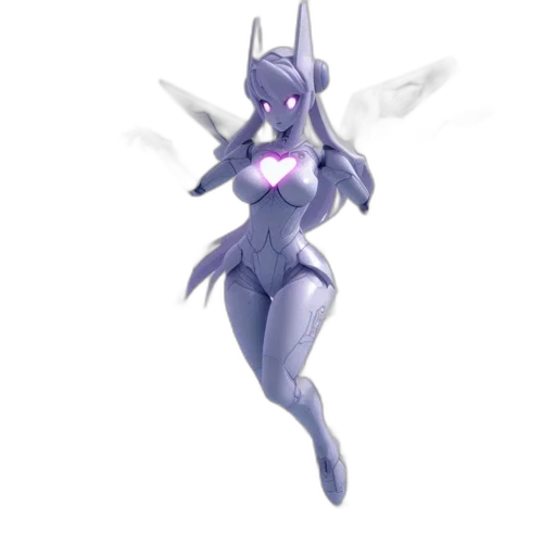 dragon, creature, robot, staff transparent PNG cut-out