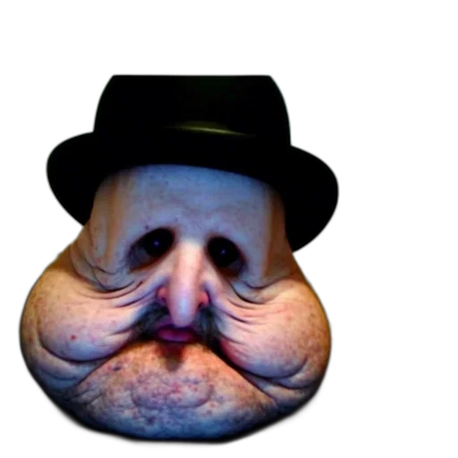 hat, face, mask, creature transparent PNG cut-out
