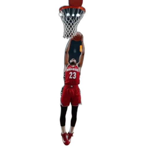 3d render, close, backboard, basketball transparent PNG cut-out