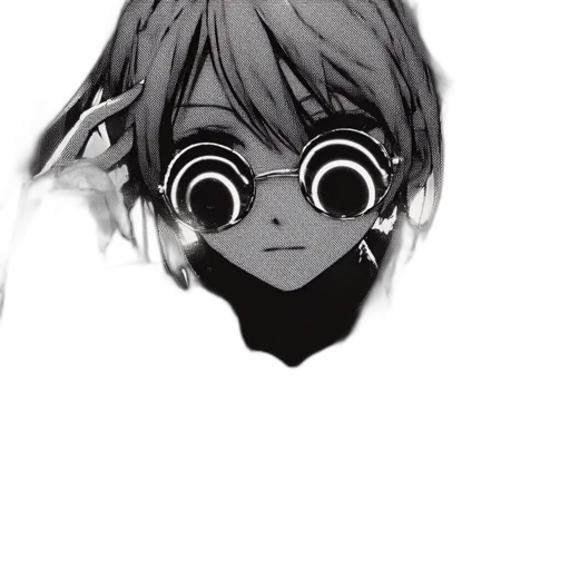 mask, face, creature, hair transparent PNG cut-out