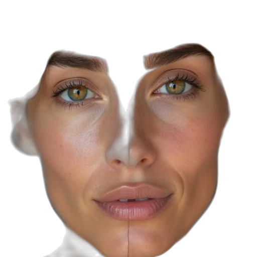 face, mask, robot, crown transparent PNG cut-out