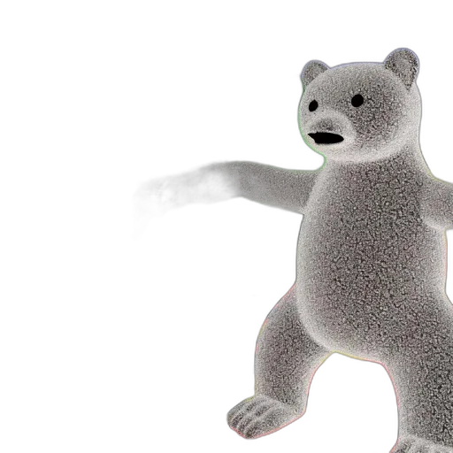 creature, animal, 3d render, concept art transparent PNG cut-out