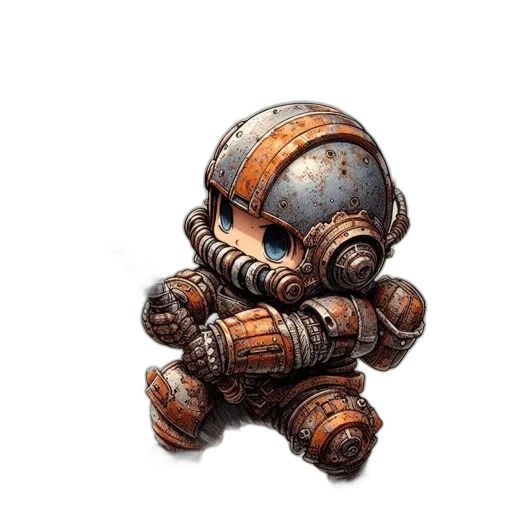 robot, weapon, creature, concept art transparent PNG cut-out