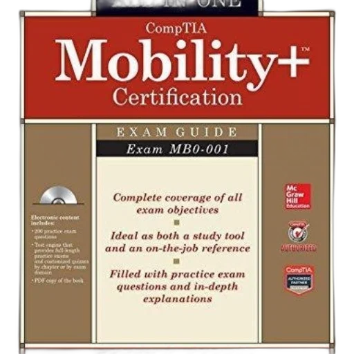 book, cover, comptia, mobility transparent PNG cut-out